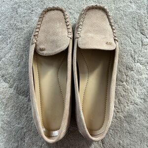 MICHAEL Michael Kors Beige Suede Loafers